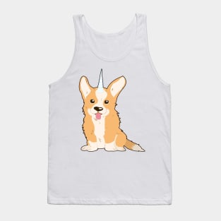 Corgi-corn Tank Top